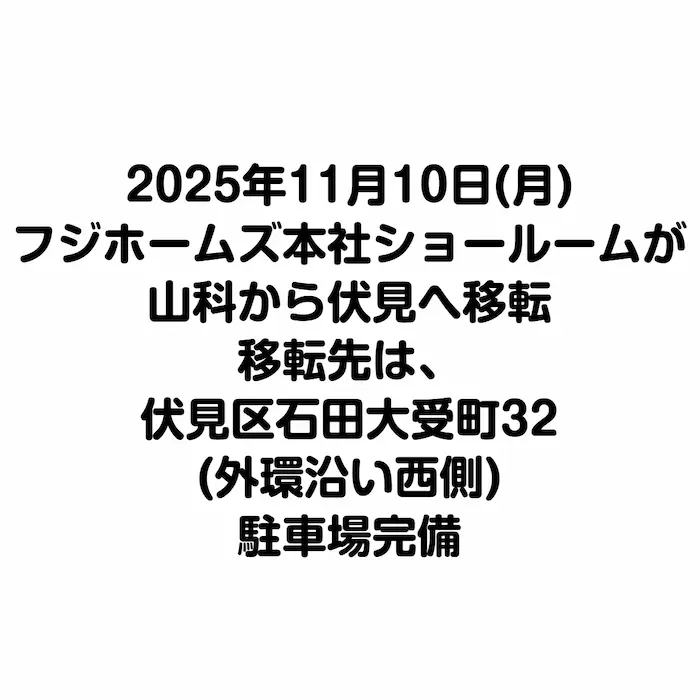 山科から伏見へ移転