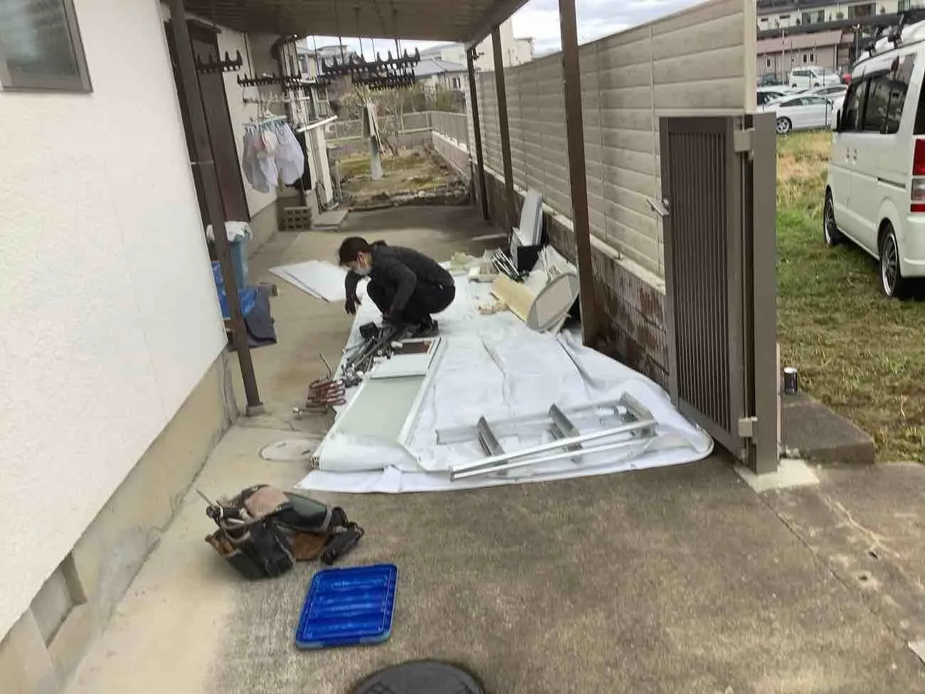 ユニットバス組立