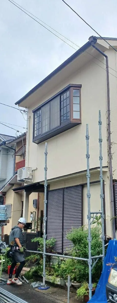 足場①