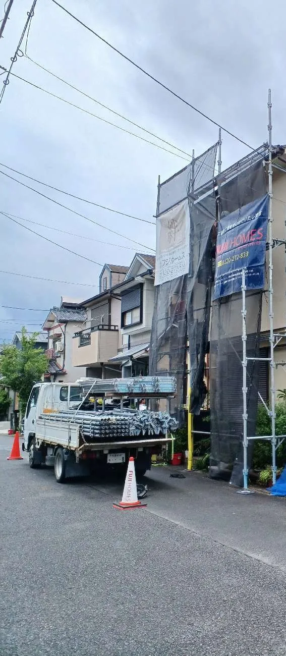 足場②