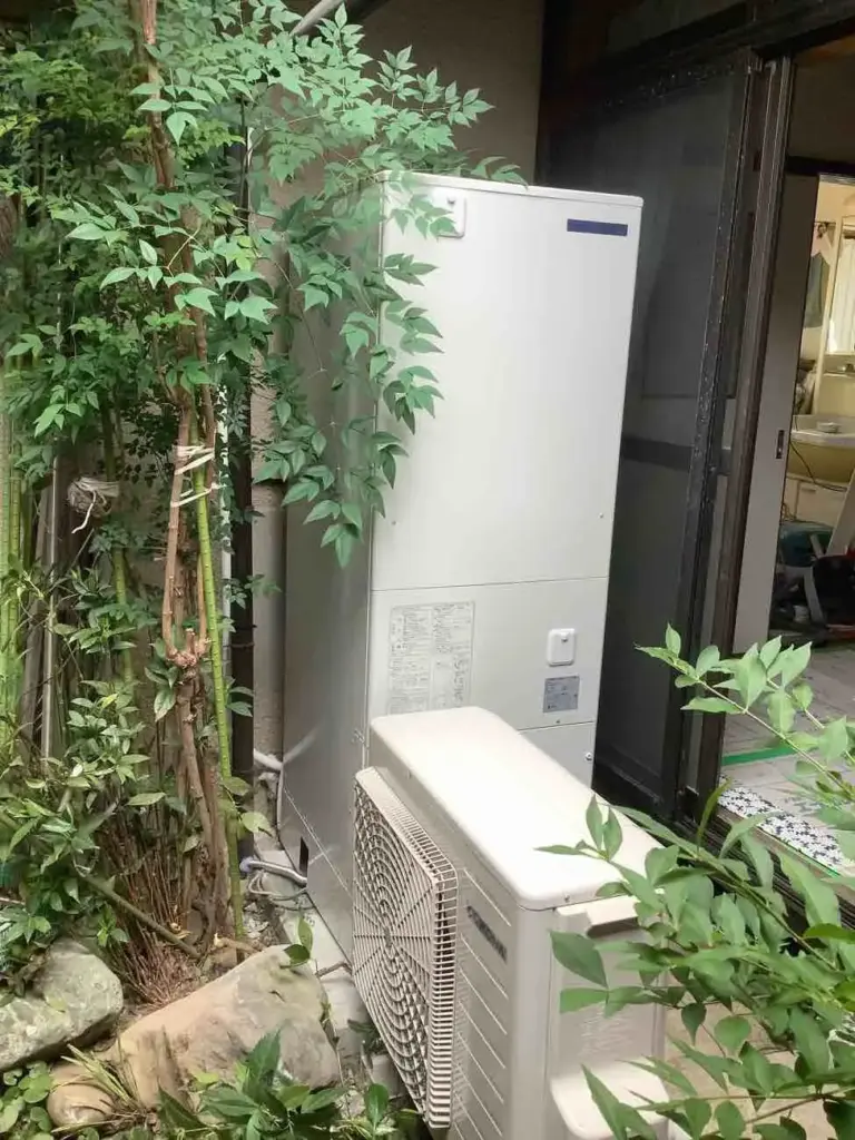 エコキュート　工事後