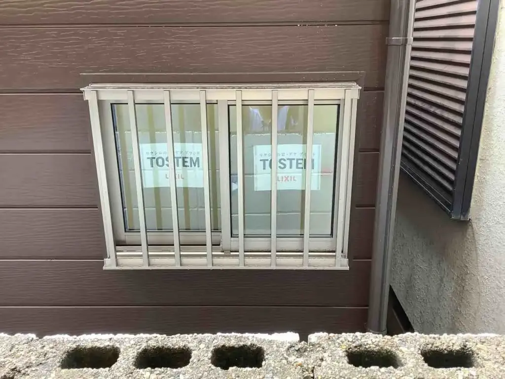 外窓②増築部 外側 工事後 増築後