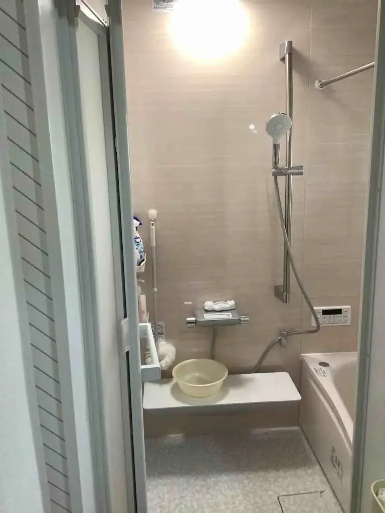 水栓 浴室 工事後