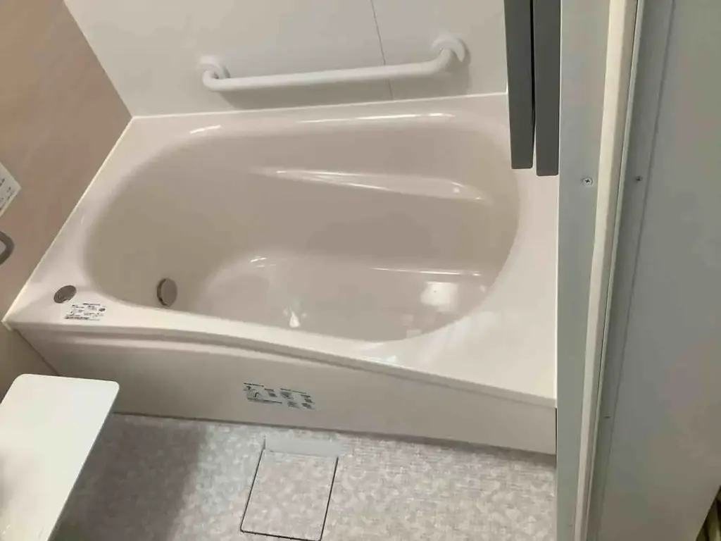 高断熱浴槽、浴室手すり