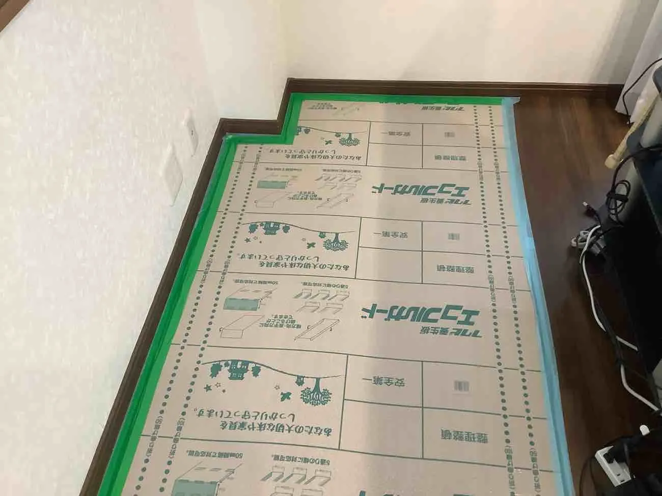 大阪府豊中市　雨漏工事　室内