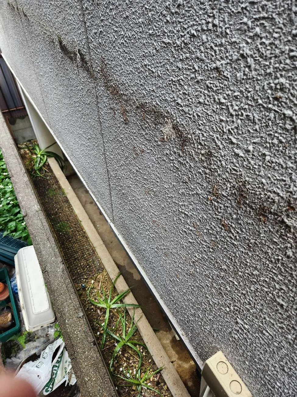 大阪府豊中市　外壁塗装　工事前