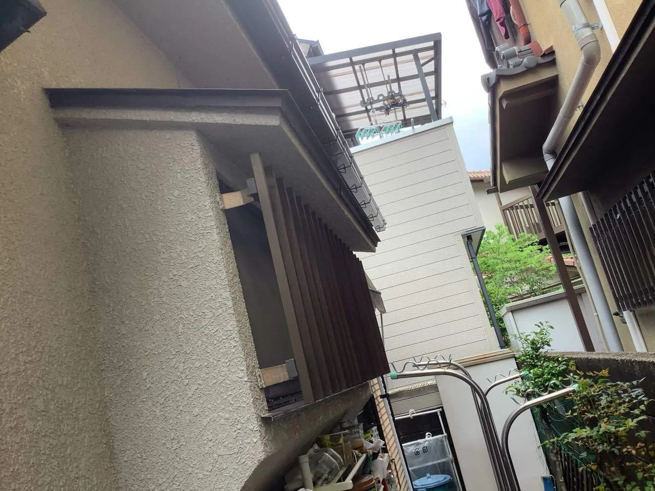 京都市伏見区で下屋根樋交換 完成