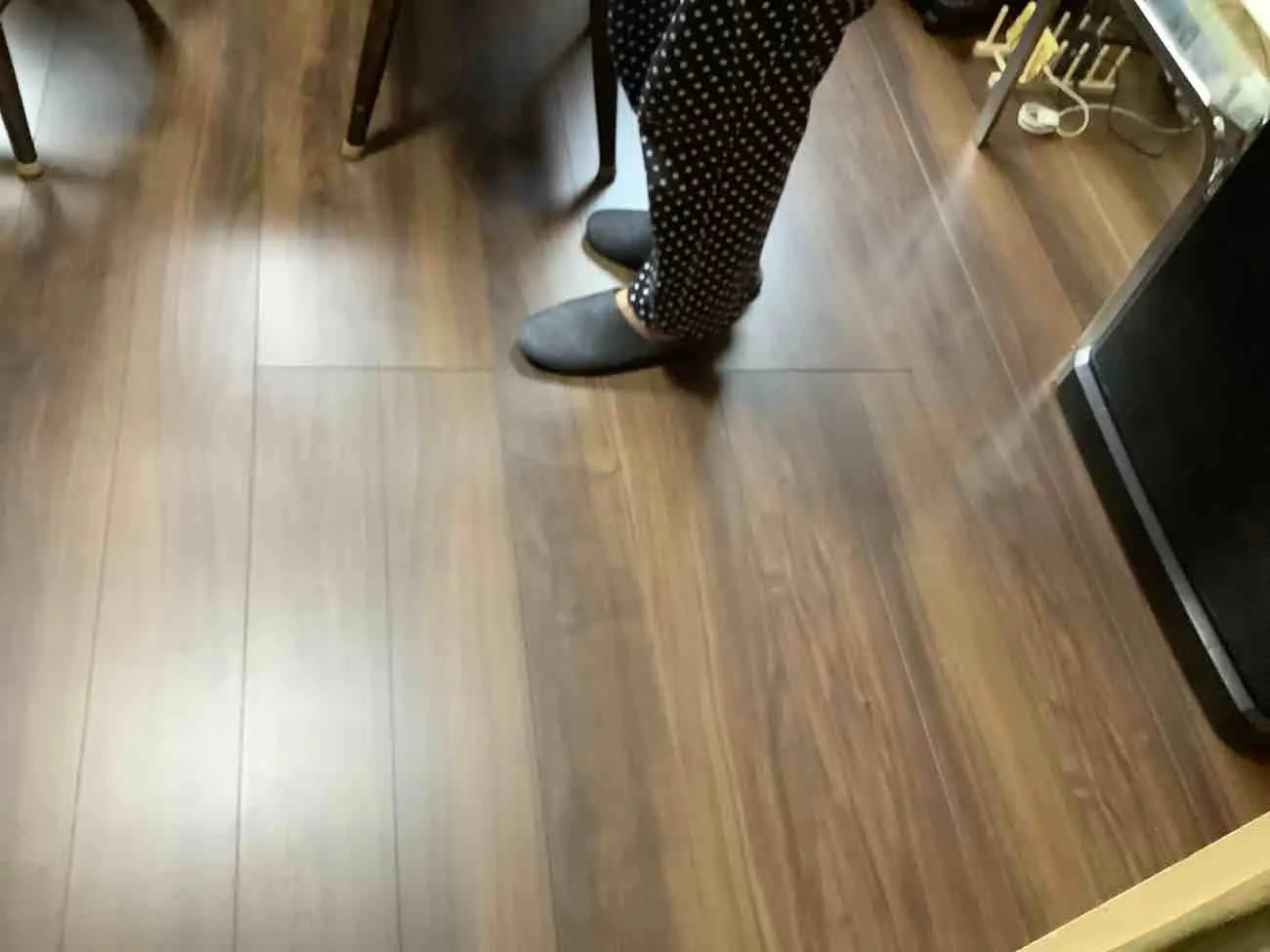 京都市山科区でフローリングリフォーム/重ね張り 工事後