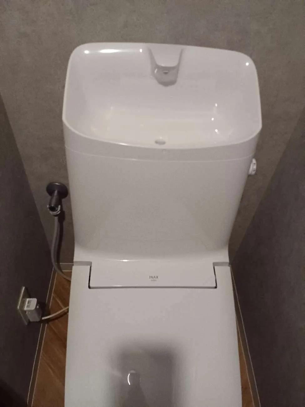 京都市山科区でトイレ・洗面所リフォーム　工事前