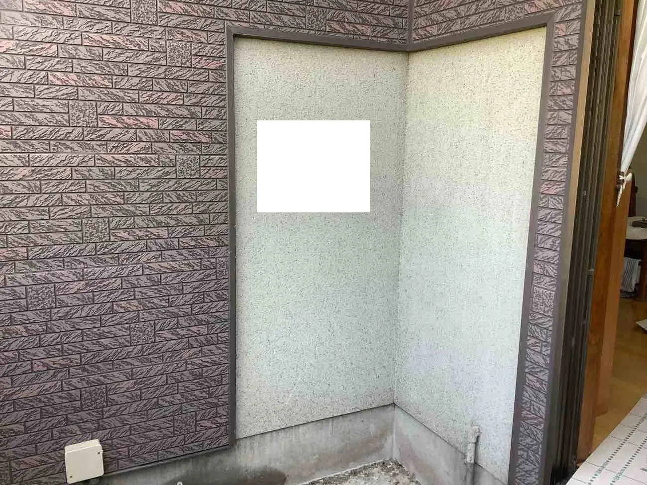 滋賀県草津市/エコキュート交換　工事中