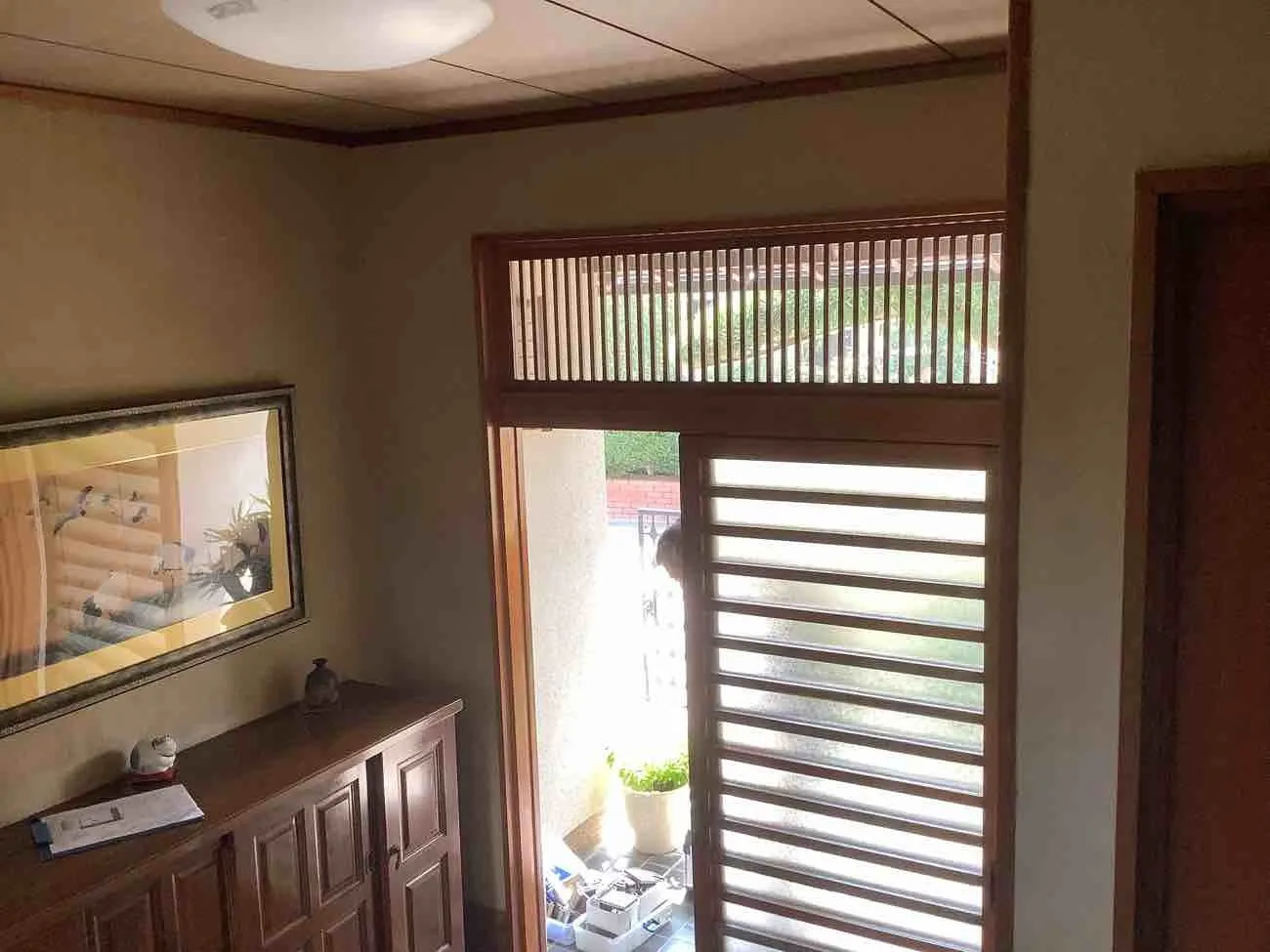 京都府宇治市　外構内装リフォーム　工事前