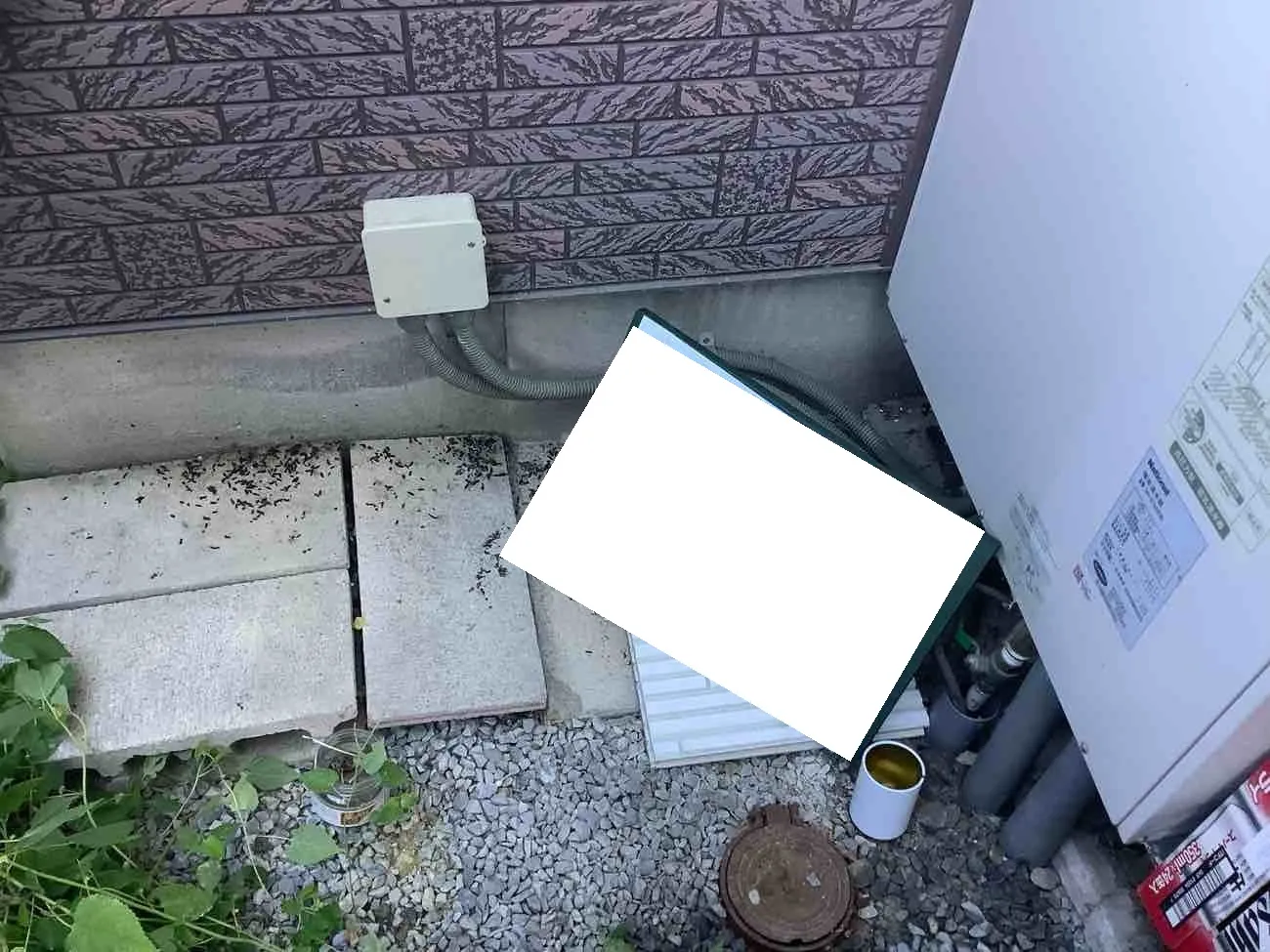 滋賀県草津市/エコキュート交換　工事前