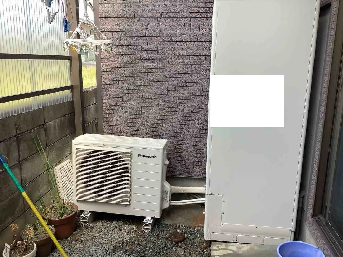 滋賀県草津市/エコキュート交換　工事後