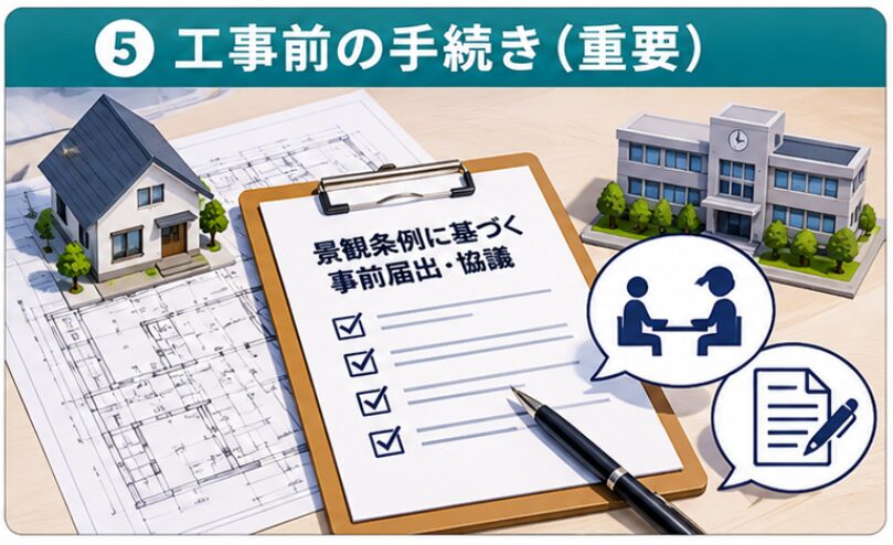 工事前の手続き