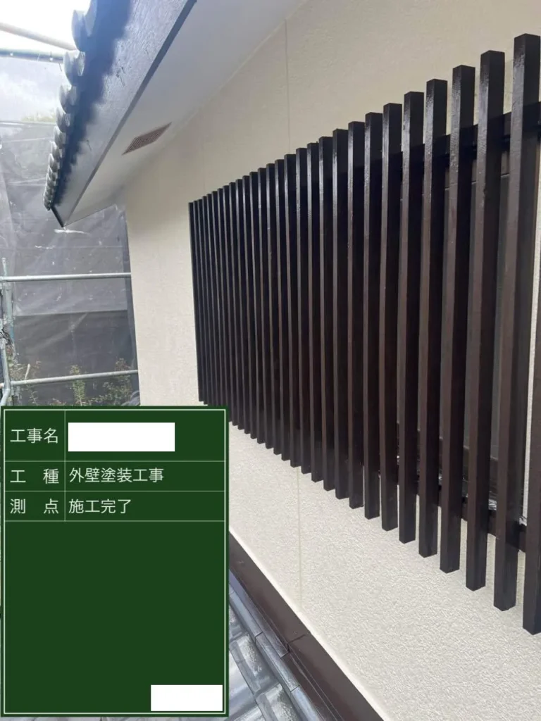 滋賀県大津市で外壁塗装･樋取替 K様邸施工事例（完成）