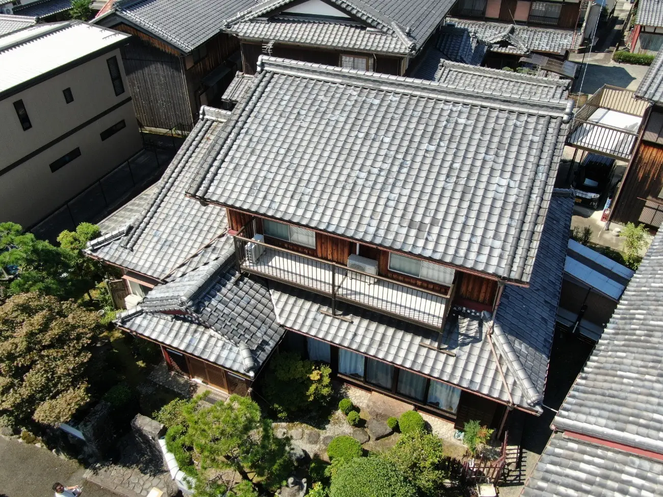 滋賀県草津市 屋根リフォーム 工事前