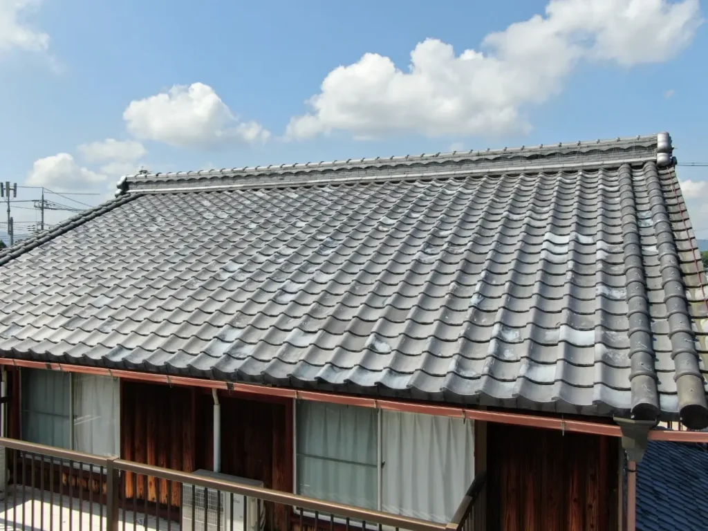 滋賀県草津市　屋根リフォーム　工事前