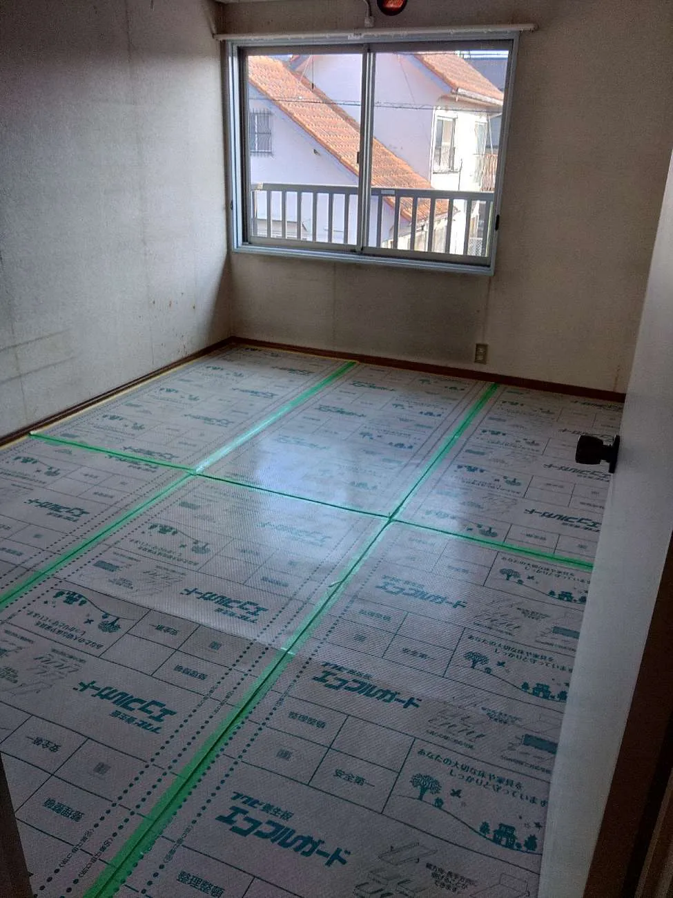 滋賀県野洲市　2F洋室リフォーム　工事中