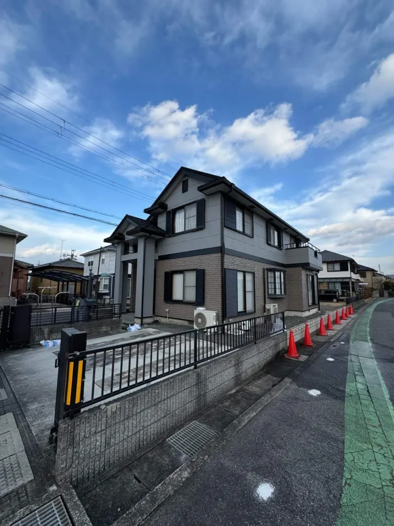 滋賀県草津市でエクステリアリフォーム 工事中