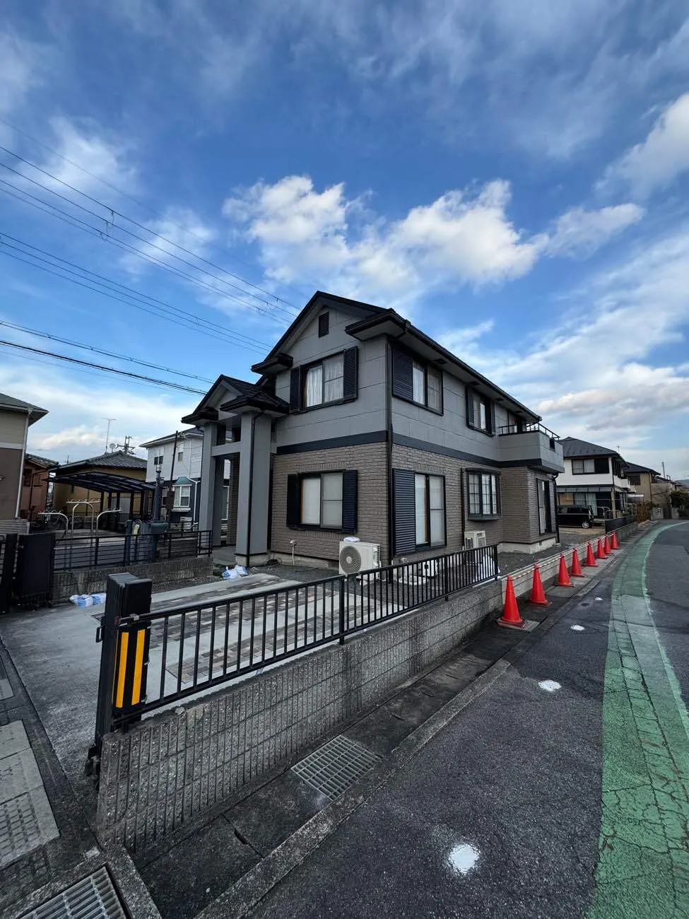 滋賀県草津市でエクステリアリフォーム 工事中