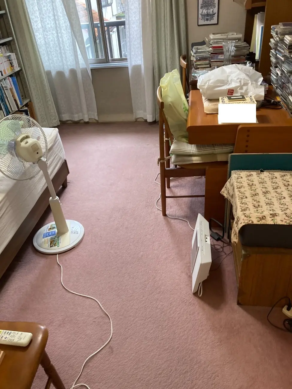滋賀県野洲市で2F洋室リフォーム　工事前