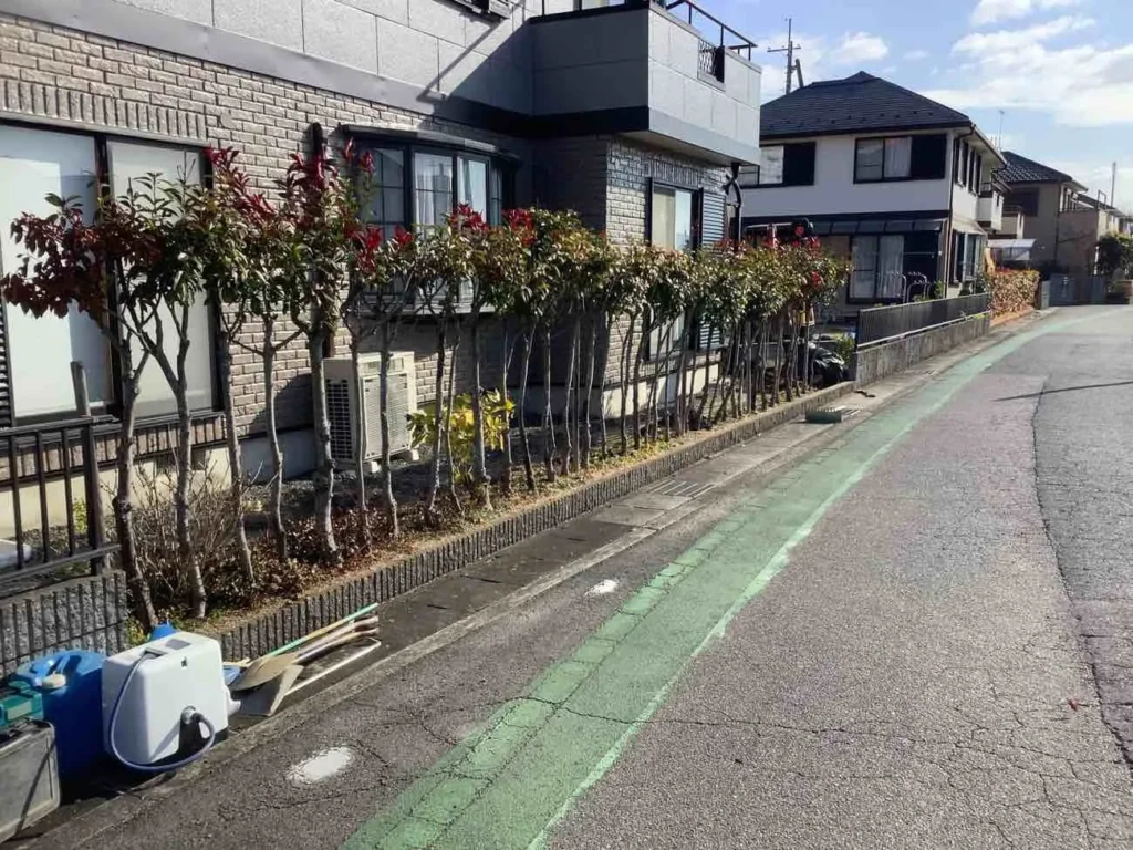 滋賀県草津市でエクステリアリフォーム 工事前