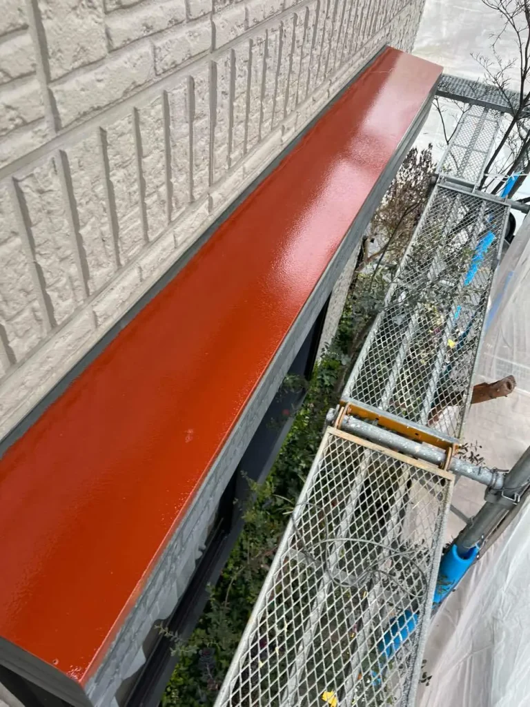 滋賀県大津市　屋根工事中