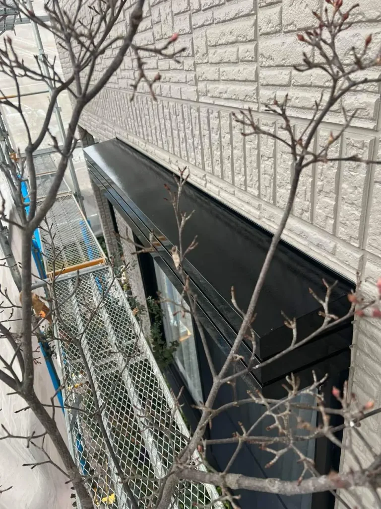 滋賀県大津市　屋根工事中