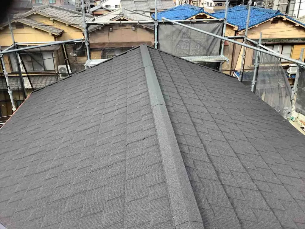 京都市山科区で屋根葺替･外壁塗装浴室･キッチン･トイレ･洗面台･給湯器等リフォーム　完成